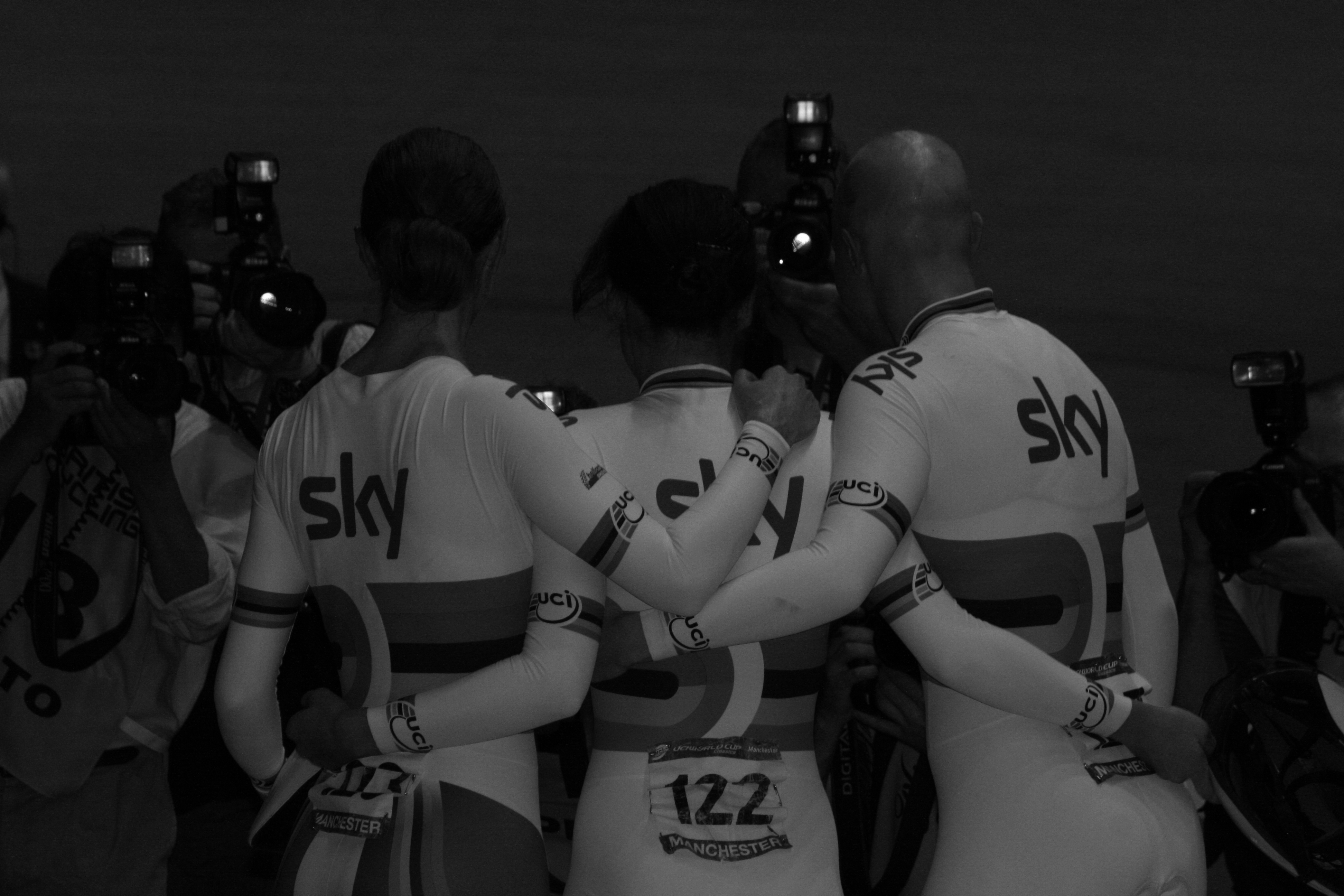 Velodrome interior, observed from the stands